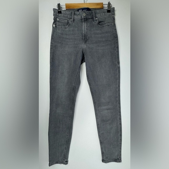 Gap High Rise Stretch Cigarette Skinny Jegging Jeans Womens Size 28/6 - Picture 2 of 11